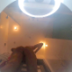Sarah creates her first bowlcam poop video with some internal lighting. Some pissing as well. There is some wait time, but everything eventually comes out okay. Presented in 720P HD. Over 7 minutes.